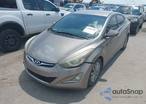 2016 Hyundai Elantra Se z USA, uszkodzony, nr VIN 5NPDH4AE3GH662650